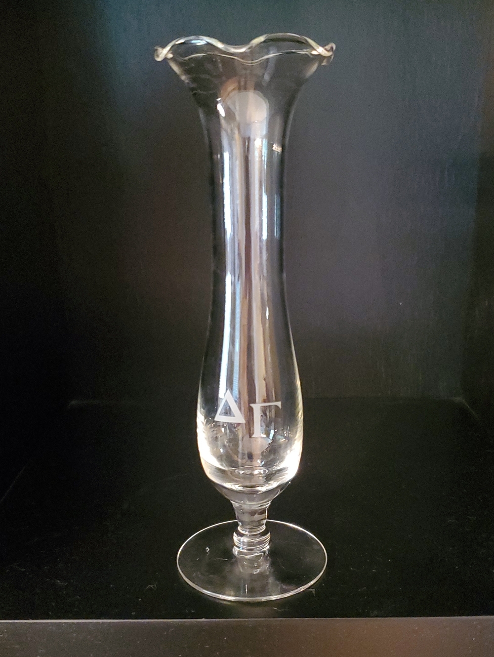 Vintage DG Delta Gamma Sorority Vase